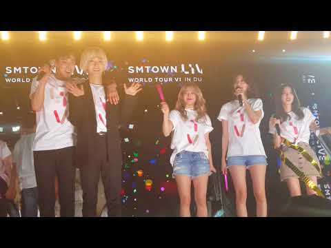 060418 SMTOWN LIVE WORLD TOUR in Dubai Smtown Ending - Hope