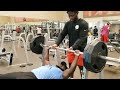 When you tell a random person in the gym to spot you🤣🤣🤷🏿♂️