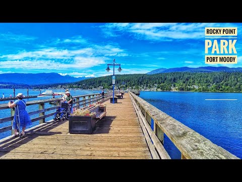 Port Moody Walk 🇨🇦 - St Johns St | Rocky Point Park | Brewer's Row (Narrated)