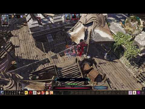 Divinity Original Sin 2 - ACT1 - Tactician Mode - SOLO Knight - Dallis & Bishop in Fort Joy
