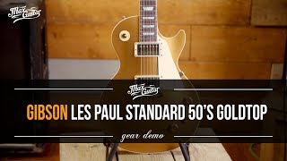 Video thumbnail for Gibson Les Paul Standard 50's Goldtop demo! by Max Guitar B.V.