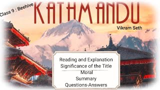 Class 9 (Beehive) - Kathmandu