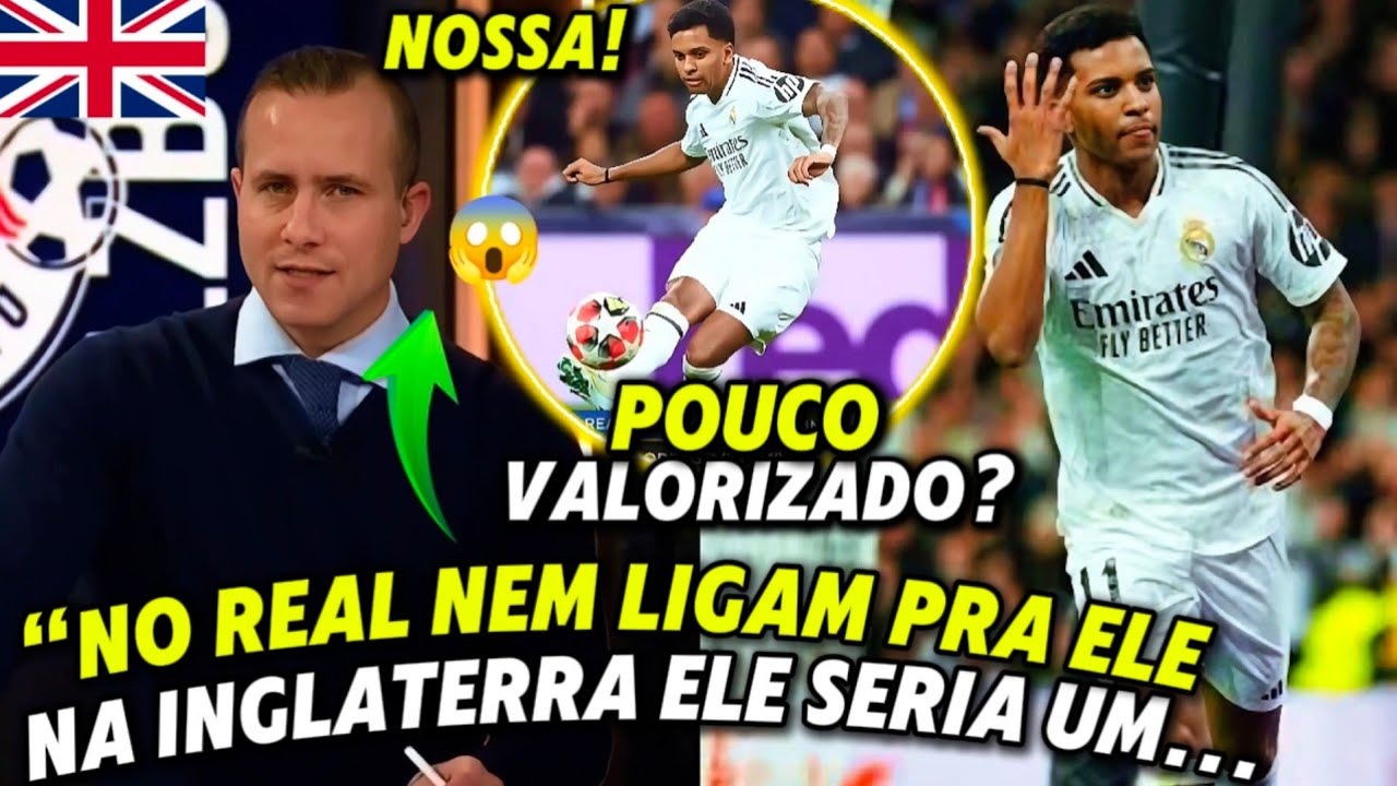🚨NOSSA! JORNALISTA INGLÊS DÁ DECLARAÇÃO POLÊMICA SOBRE RODRYGO.