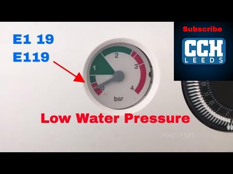 How to repair your Baxi E119 fault , Main and Potterton