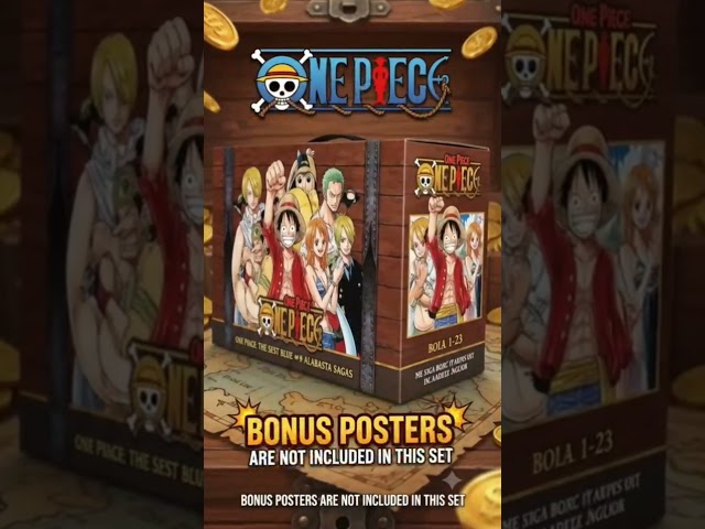 Vídeo relacionado con Serie One Piece, Set de 19 Libros de Manga, Volúmenes 91-109, de Eiichiro Oda