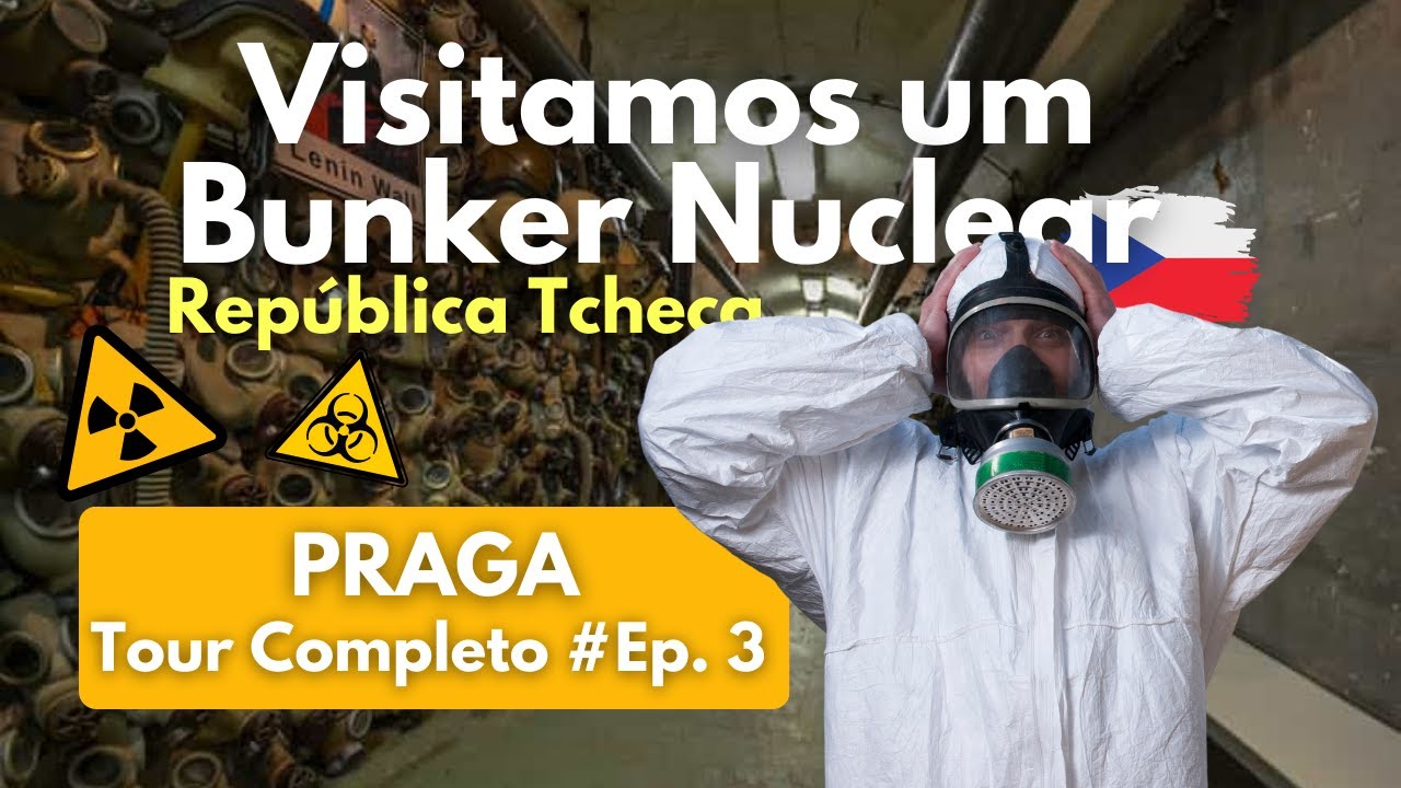 DIA 3 EM PRAGA: Maior Bunker Nuclear da República Tcheca | Tour pela História do Comunismo