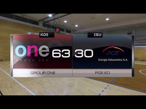 Group ONE vs PGE EO - IV kolejka - II Liga Warszawa - Koszykarska Liga Biznesu