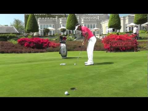 Golf Tips: How to use a belly putter with Thongchai Jaidee