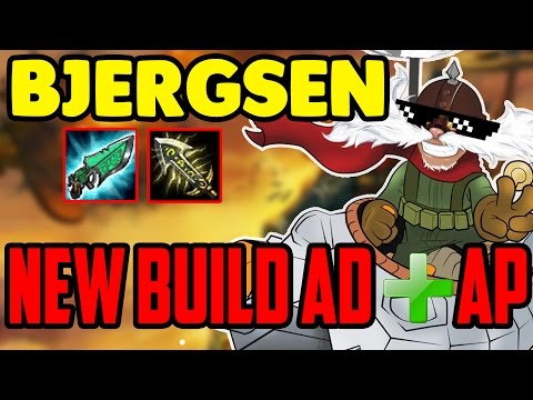 TSM Bjergsen - LOL - [Corki] New Build AD + AP Vs  Mid Lane - Preseason 7