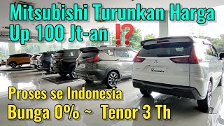 Promo Mitsubishi. Diskon Sampai 100 Juta Plus. Promo Xforce, Xpander, Destinator dan Pajero.