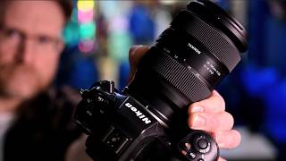 Tamron 35-100mm f2.8 Real World Test | Low Light, Fast AF, Tattoo Studio with Seth Miranda