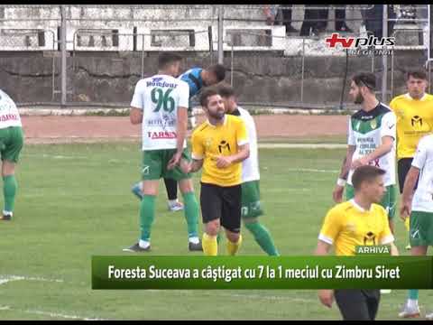 Foresta Suceava a câştigat cu 7 la 1 meciul cu Zimbru Siret