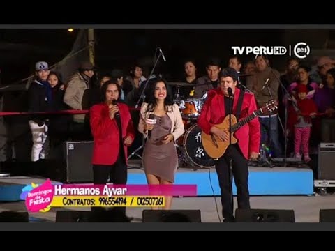 CARNAVALES AYACUCHANOS LOS HERMANOS AYVAR EN VIVO | VILLA MARIA DEL TRIUNFO