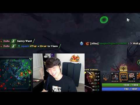 Dubu's reaction to Clownshow Immortal Marci gameplay