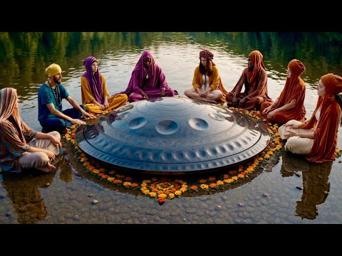 963 Hz | Deep Healing Meditation music | 1 hour of Handpan