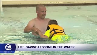 YMCA offers free swim lessons amid metro Detroit water safety concerns