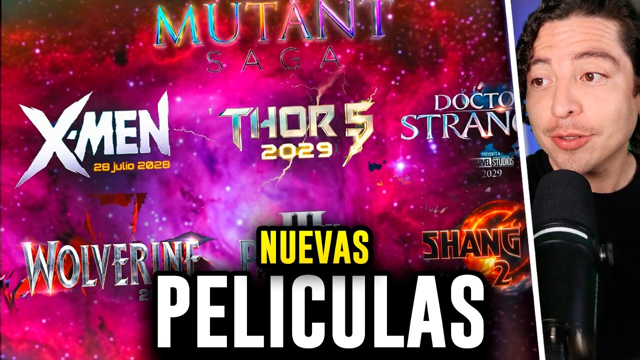 Las NUEVAS PELICULAS de Marvel en 2028 y 2029 confirman la nueva saga I Spider-man Brand New Day y +
