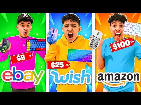 Brothers Test Keyboard & Mouse Combos From Random Websites To Play Fortnite! (Amazon, Ebay)