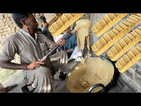 How To Make Burfi Real Way - Barfi Banane Ka Tarika - Burfi Recipe Urdu - Pakistan Street Food