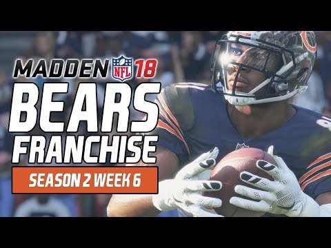 Madden NFL 18 - Bears Franchise Ep. 32 - Week 6 vs. Rams [Season 2]