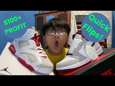 How to make $100+ PROFIT on QUICK FLIPPING SNEAKERS!!