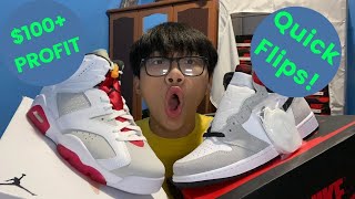 How to make $100+ PROFIT on QUICK FLIPPING SNEAKERS!!