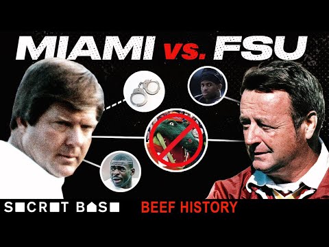 Why Florida State and Miami's beef altered college football in the 80s and 90s