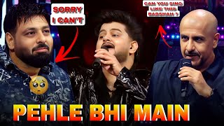 Vishal Mishra - Pehle Bhi Main Song Performed in indian idol 15, why Vishal Roast Badshah Reaction