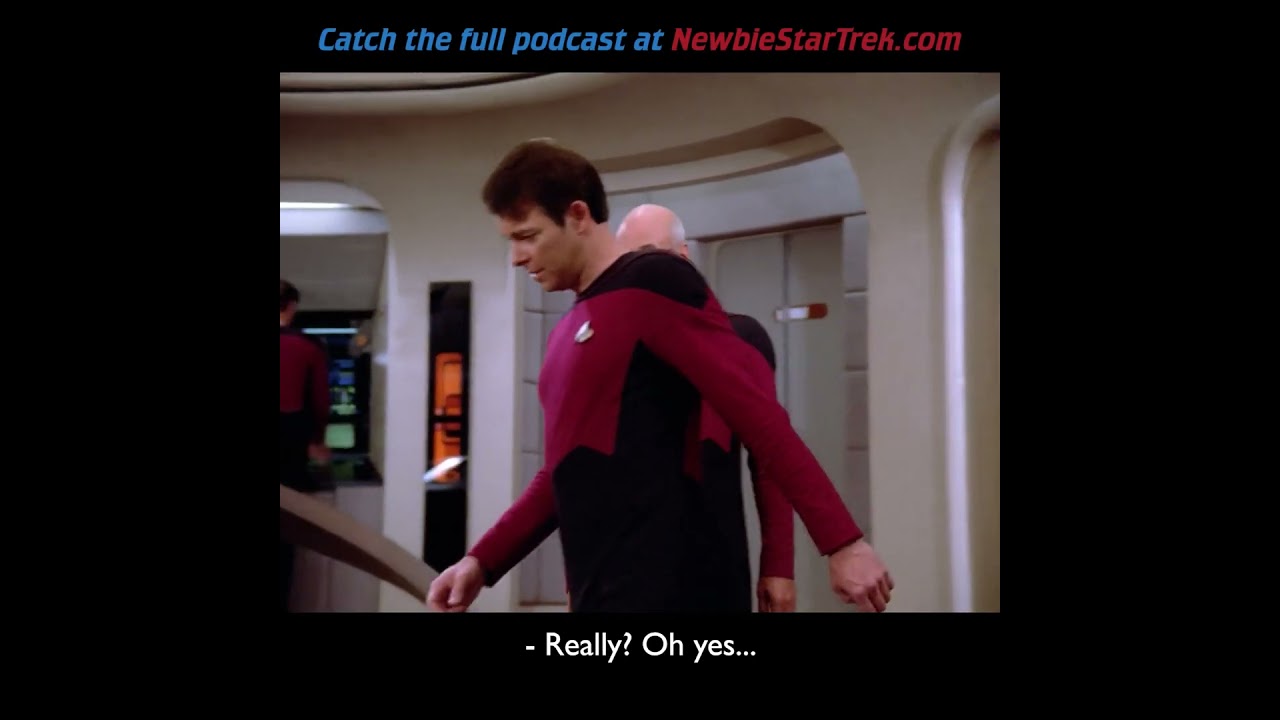 Sometimes TNG was a little... on the nose...