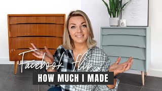 My First Furniture Flip Makeover UK | How Much Profit I Made | Louise Henry