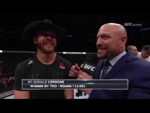 Donald Cerrone Looking To Make Lightweight Division Return, Has Opponent In Mind