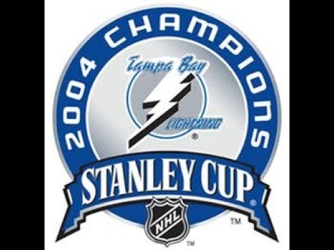 NHL STANLEY CUP CHAMPIONS 2004 - Tampa Bay Lightning