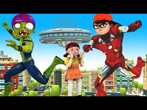RIP Tani Good Nick Ironman Vs Spider Zombie Save The City - Scary Teacher 3D Happy Ending Story