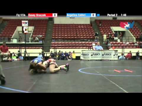 WM 67 KG - RR1 - Kasey Kruczek (EGM) vs. Angelina Fabbri (LNDWD)