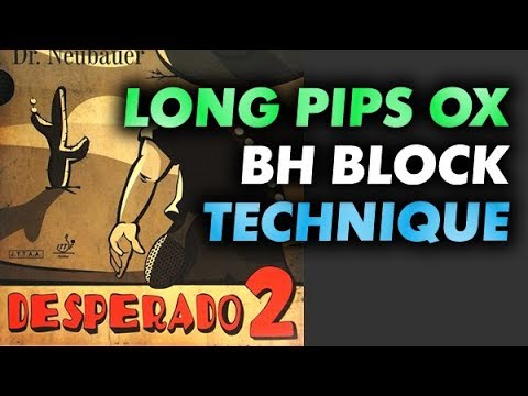 DR NEUBAUER Desperado 2 OX - техника блока и чопблока Slow Motion длинные шипы