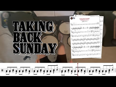 Taking Back Sunday - MakeDamnSure  - Transcription Available - Drum Cover by Chef Cook