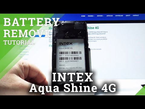 How to Remove Battery from INTEX Aqua Shine 4G – Soft Reset