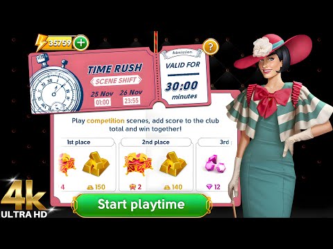 JUNE'S JOURNEY TIME RUSH ( Scene Shift ) COMPETITION 25-26 NOV 2025 [4K UHD 60FPS]