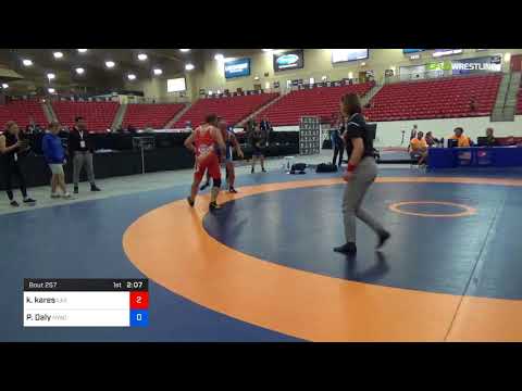 2018 Marine Corps US Open/Masters D Freestyle 88 RR Rnd 3 - Kevin Kares (Las ) Vs. Patrick Daly (N