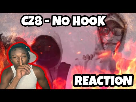 AMERICAN REACTING TO FRENCH RAP! #CZ8 - NO HOOK ❌
