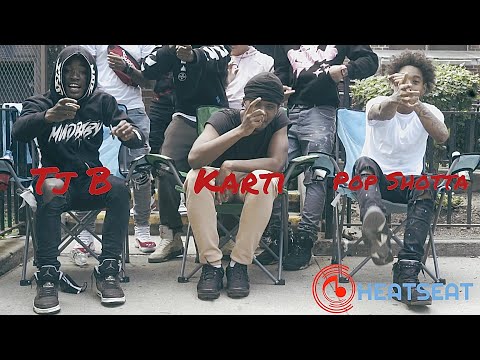 Karti X Tj B X Pop Shotta | “Heat Seat” Freestyle