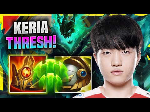 LEARN HOW TO PLAY THRESH SUPPORT LIKE A PRO! - T1 Keria Plays Thresh Support vs Lulu!