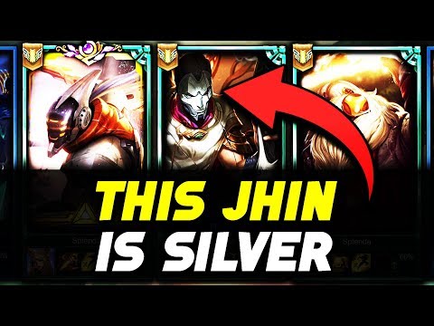 Do They Deserve it? Placing a SILVER Jhin in a Platinum Game - League of Legends