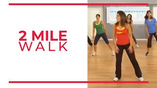 4 Mile Power Walk - 1st 2 Miles (Walk at Home Fitness Videos)