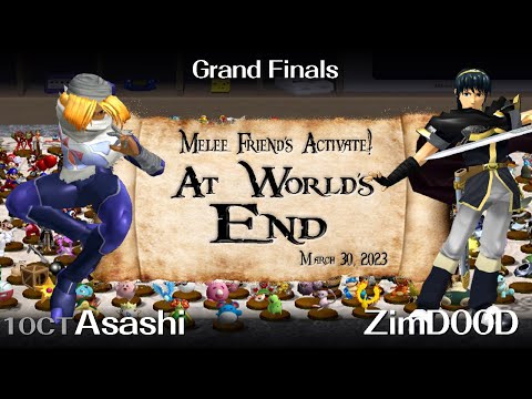 10CT | Asashi (Sheik) vs ZimD00D (Marth) - Grand Finals - MFA! At World's End