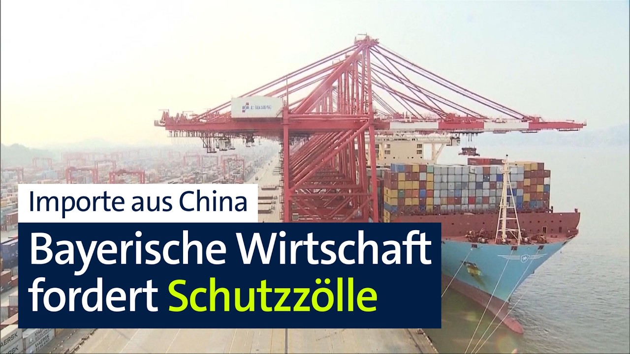Wirtschaftsvertreter: EU soll Schutzzölle auf China-Waren erheben | BR24