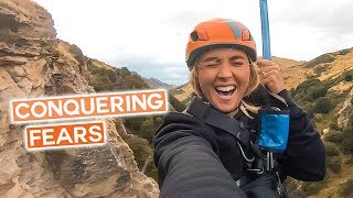 Facing FEAR OF HEIGHTS in Queenstown | Canyon Swing & Canyoning | Wild Kiwi