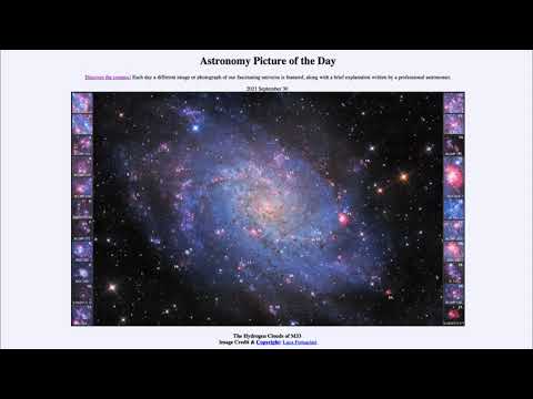 2021 September 30 - The Hydrogen Clouds of M33