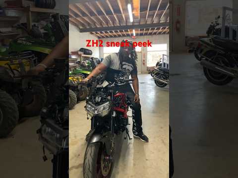 Thumbnail for Zh2 gets close to being done. #ZH2 #Kawasaki #Ninja #H2 #Rebuild #Computrack #Chill #Vibe #ZH2DAN