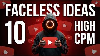 10 High CPM Faceless YouTube Channel Ideas for Beginners 2026 thumbnail